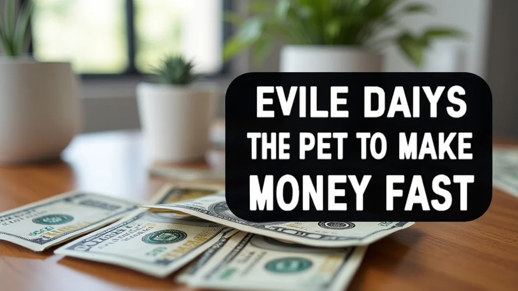 The image shows a person creating attractive DIY crafts suitable for making money quickly.